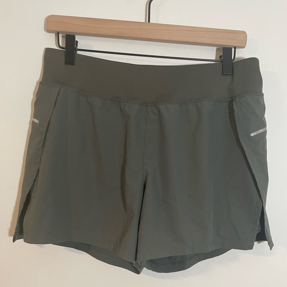 Avia Pants - Avia Athletic Shorts Olive Green Size Medium Running Spandex Run Sport Outdoor